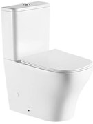 Sapho - WC kompakt BELLO odpływ dolny/tylny ceramika/biały