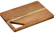 Kesper 29140 Deska do krojenia i serwowania z drewna akacjowego 28 x 19 x 1,7 cm, S