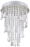 Lampa sufitowa LED w kolorze srebra ø 30 cm Pomp – Trio