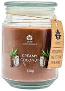 Arome Świeca w szkle 510 g, Creamy coconut