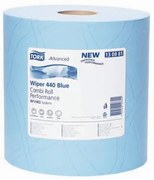 Czyściowo przemysłowe Tork Premium 530 Combi rolka, niebieskie, szerokość 320 mm