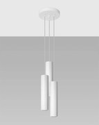Lampa wisząca LAGOS 3P biała SOLLUX  LIGHTING