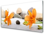 Panel Szklany Lilia Art Sztuka Grafika