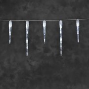 Łańcuch świetlny LED Rampouchy 32 LED, zimna biel,7,75 m