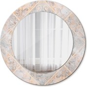 Lustro dekoracyjne okrągłe Shabby mozaika