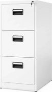 Szafka kartotekowa metalowa biała: SARA V3, 460 x 1020 x 620 mm