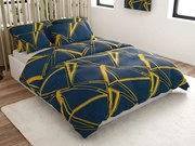 PrzytulneMieszkanie.pl PrzytulneMieszkanie.pl Niebieska pościel z mikrofibry TUDONS Rozmiar pościeli: 70 x 80 cm | 140 x 200 cm