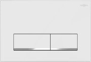 Mexen Fenix 12 przycisk spłukujący, biały błyszczący - 601200
