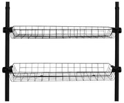 Koszyk do garderoby, szafy HERKULES 2 sztuki, 83 x 38 x 8 cm, WENKO