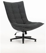 Ciemnoszary fotel Cave – Marckeric