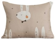 Poszewka na poduszkę z mikrofibry WHITE RABBIT 40x50 cm, beżowy