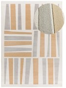 Jasnoszaro-kremowy dywan 80x150 cm Flora – Universal