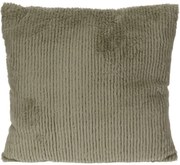 Poduszka Stripy, szarozielony, 45 x 45 cm