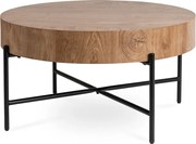 Stolik Kawowy BELIEF 79,5 cm Dąb Nowoczesny Loft