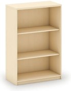Regał biurowy MIRELLI, 800 x 400 x 1200 mm, brzoza