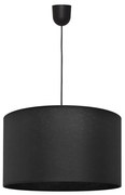 Żyrandol na lince ALBA 1xE27/15W/230V śr. 45 cm czarny