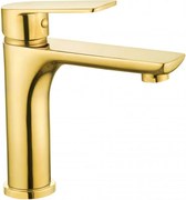 Mexen Alfa bateria umywalkowa, złota - 745700-50