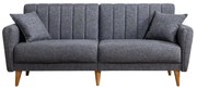 Sofa rozkładana Aqua Dark Grey