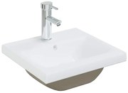 Ceramiczna umywalka wpuszczana z baterią H7-T89