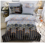 PrzytulneMieszkanie.pl PrzytulneMieszkanie.pl Pościel bawełniana NOCTRIX szara Rozmiar pościeli: 70 x 90 cm | 140 x 200 cm