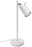 Biała lampka na biurko z ruchomym kloszem - A195 W3-E13