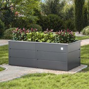 PRIMEYARD 75 x 175 x 78 cm Grządka podwyższona, stal, antracyt - (GFPV00956)