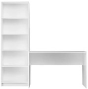 Komplet białych mebli biurowych S8-H83