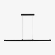Lampa Sufitowa Wisząca Liniowa Led 120 Cm Z Aluminium Egoy Czarna - Sklum