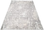 Szary dywan z nieregularnym wzorem K5-R58