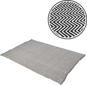 Dywan ESQUINA 140x200 cm, czarno-biały.