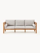 Sofa ogrodowa z drewna akacjowego Bo (3-osobowa)