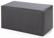 Taboret Uzun Pouf Grey