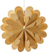 Wisząca dekoracja świetlna w kolorze złota ze świątecznym motywem ø 45 cm Maravilla – Markslöjd