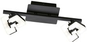Czarno-biała lampa sufitowa LED 9,5x34 cm Ray – Fischer &amp; Honsel