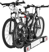 Wspornik do Przechowywania Rowerów, SucceBuy Składany Bagażnik Rowerowy na 2 Rower, Kompatybilny z Odbiornikami 5 cm