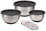 Zestaw 3 misek do mieszania z tarkami w zestawie