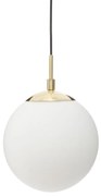 Okrągła lampa wisząca DRIS, kula, Ø 20 cm