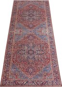 Dywan klasyczny orientalny Asmar czerwony 80 cm x 200 cm