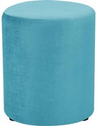 Taboret VEX, Ø 36 cm, niebieski