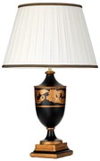 Elstead DL-NARBONNE-TL - Lampa stołowa NARBONNE 1xE27/60W/230V