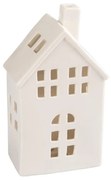 Retlux - Domek z porcelany na świeczkę 19,4 cm biały