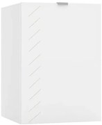 Wąska biała szafka łazienkowa 40 cm T1-K29