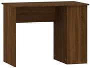 Biurko z półkami w kolorze brązowego dębu T3-H14