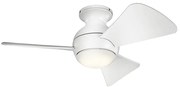 Kichler KLF-SOLA-34-WHT-LED wentylator sufitowy 10W/230V IP23 z DO