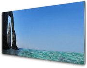 Panel Szklany Skała Morze Krajobraz