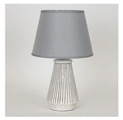 Lampa stołowa 1xE14/40W/230V patyna/szary