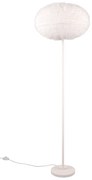 Kremowa lampa stojąca (wys. 154 cm) Furry – Trio