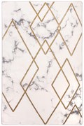 Dywan Diamond Złote romby 160x230 Prostokąt