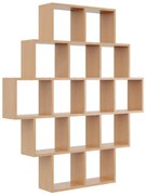 Skandynawski regał wiszący lub stojący w kolorze buk Z4-G81