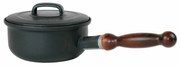 Sfinx Emaliowany rondel z pokrywką i drewnianymuchwytem BSE, 16 cm, 1,25 l
